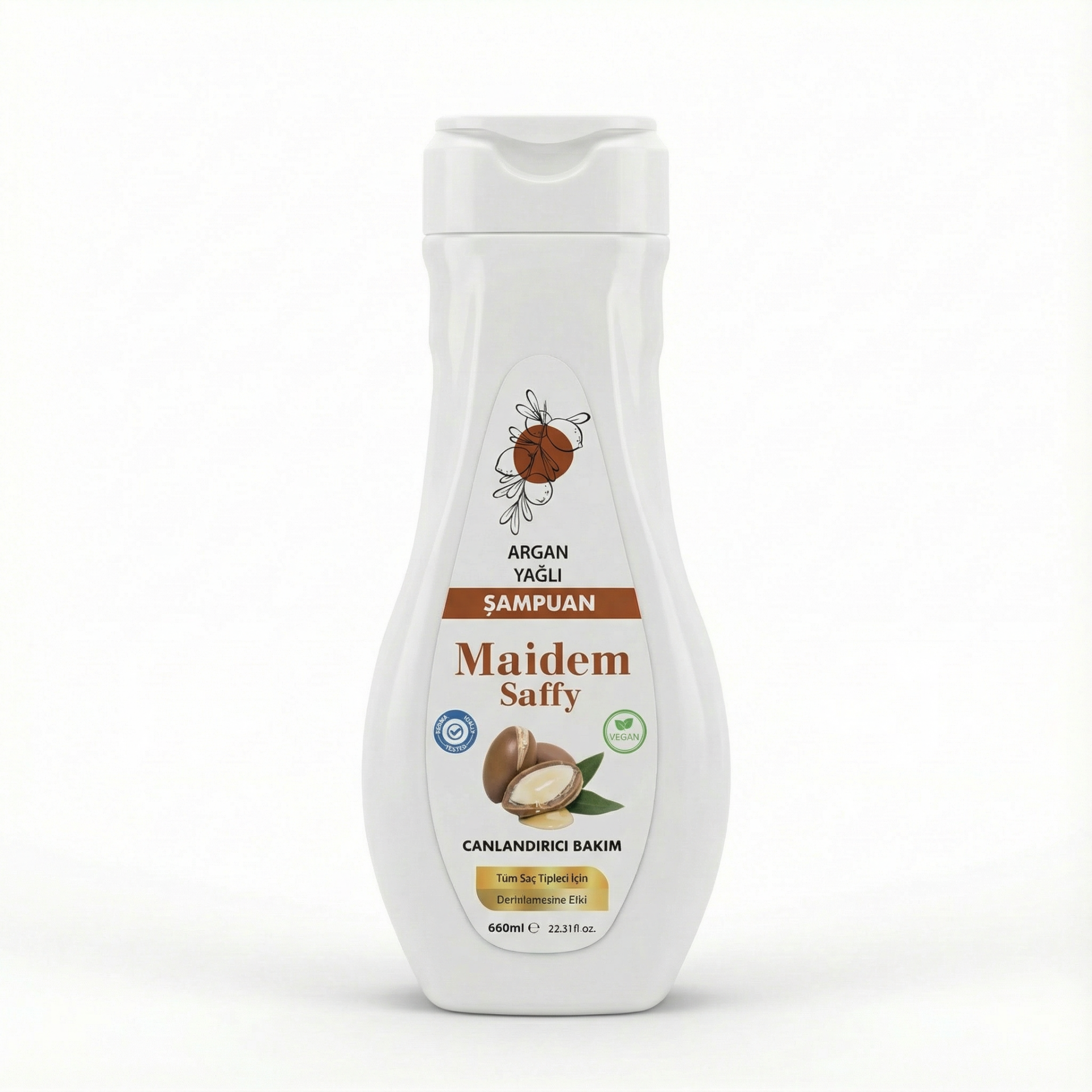 Maidem Saffy Argan Yağlı Şampuan 660 ML