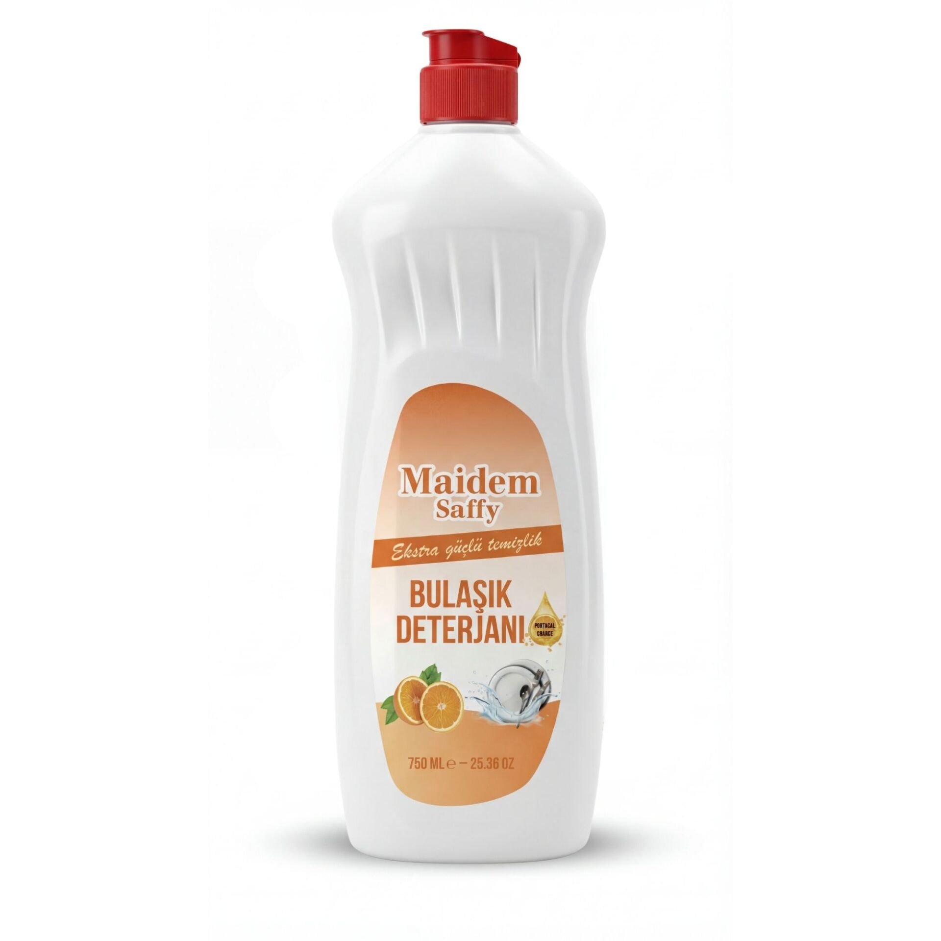 Maidem Saffy Bulaşık Deterjanı Portakal 750 ML