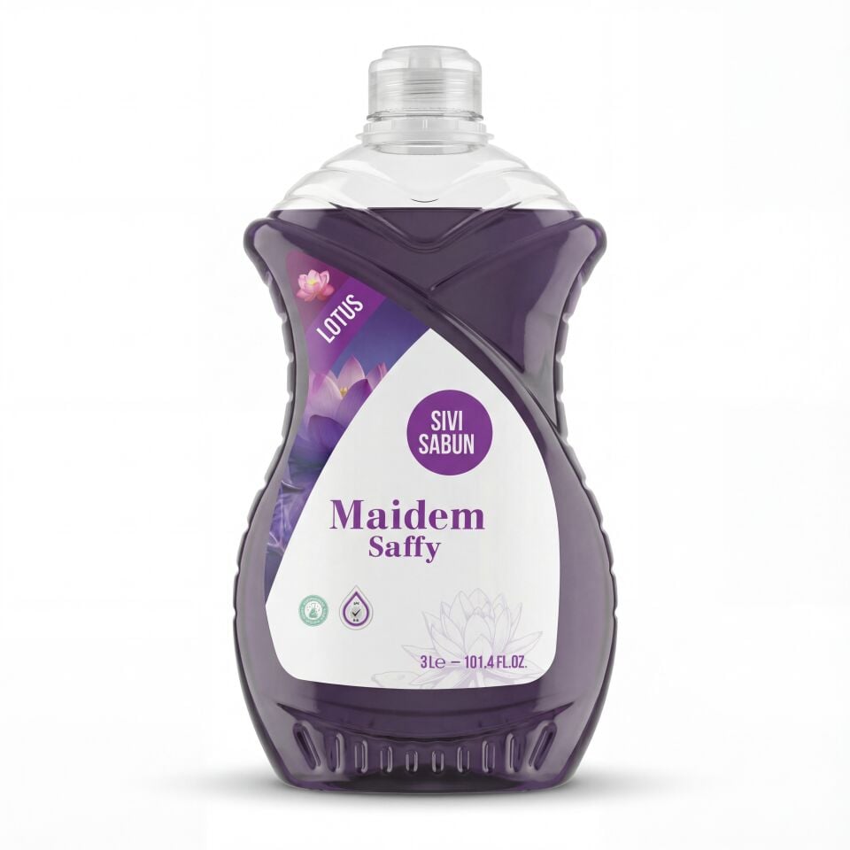 Maidem Saffy Sıvı Sabun Lotus Çiçeği 3 LT