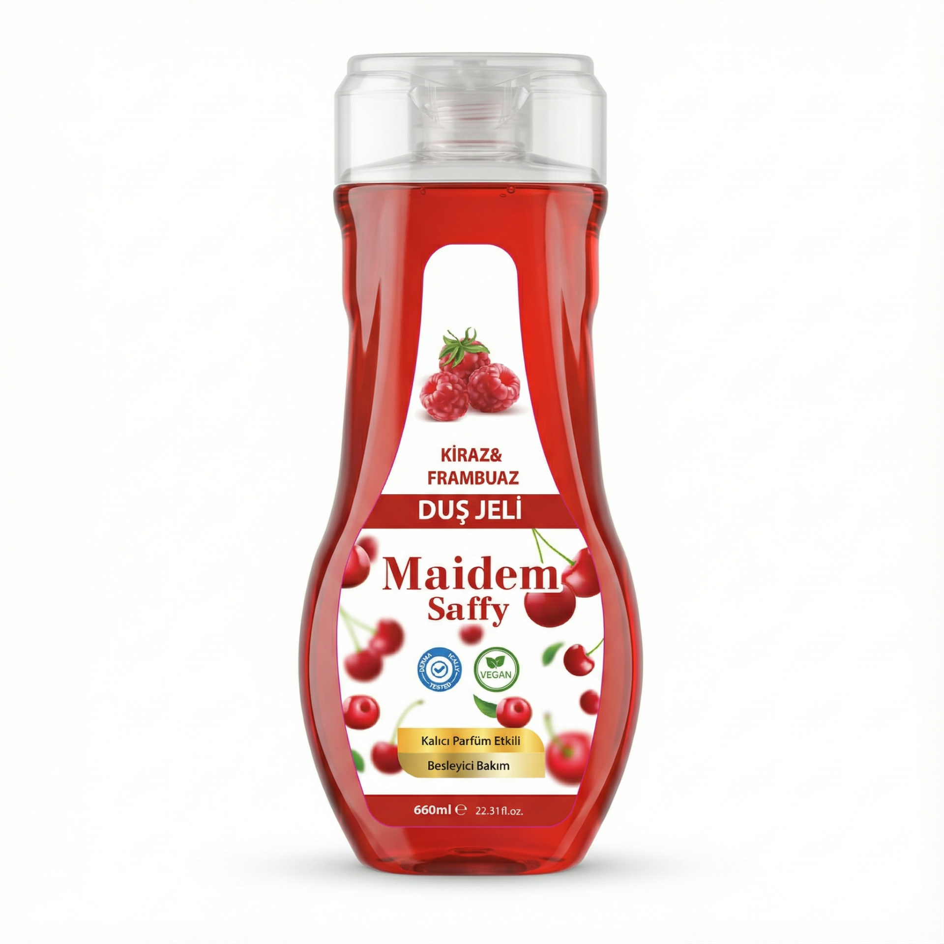 Maidem Saffy Duş Jeli Kiraz & Frambuaz 660 ML