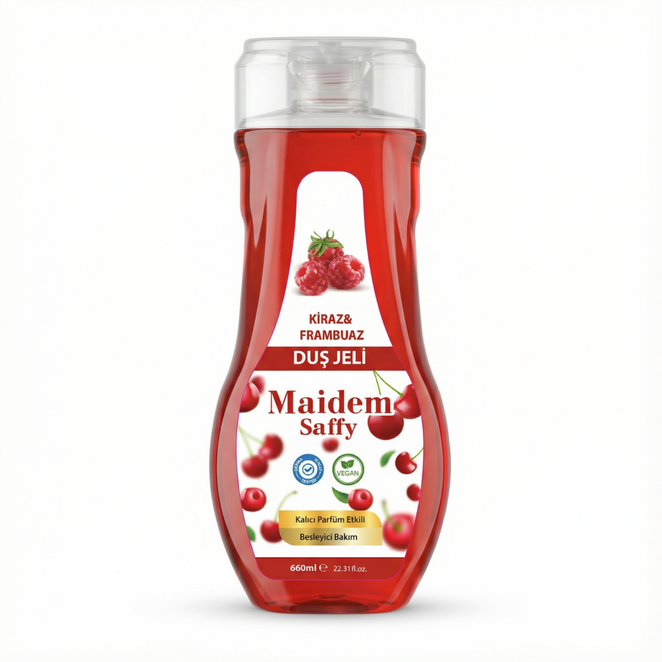 Maidem Saffy Duş Jeli Kiraz & Frambuaz 660 ML