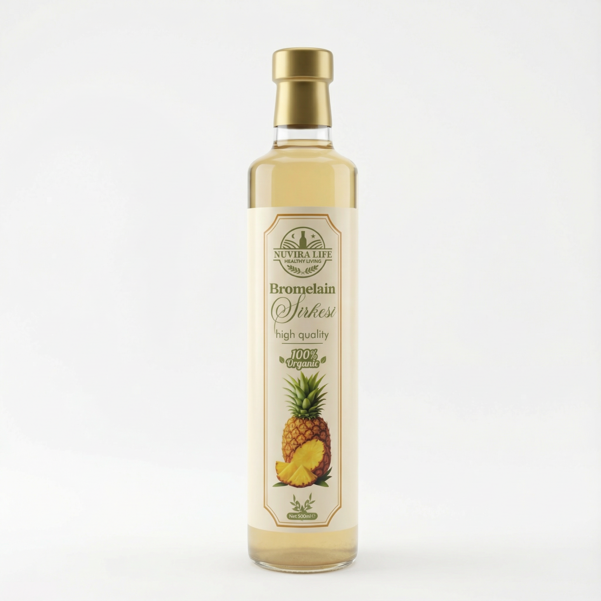 Nuvira Life Bromelain Sirkesi 500 ml