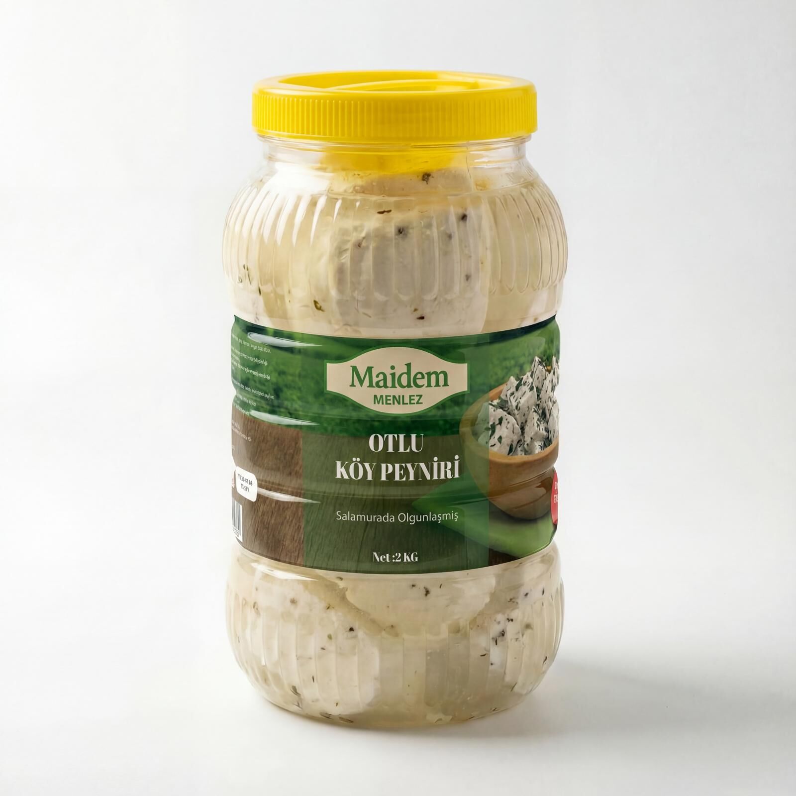 Maidem Menlez Otlu Köy Peyniri – Salamurada Olgunlaşmış (2 KG)
