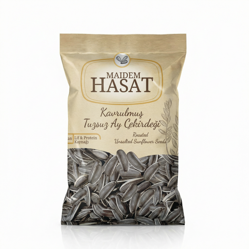 MAİDEM HASAT  KAVRULMUŞ AYÇEKİRDEĞİ TUZSUZ 150 GR