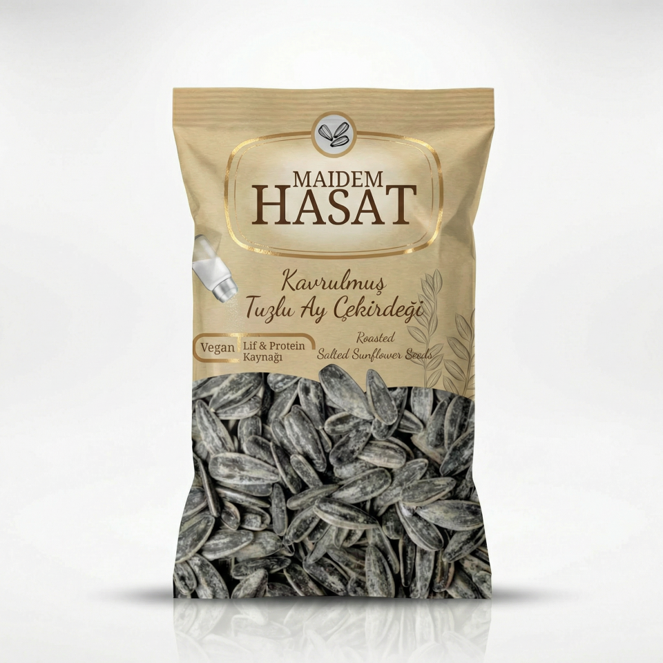 MAİDEM HASAT  KAVRULMUŞ AYÇEKİRDEĞİ TUZLU 150 GR