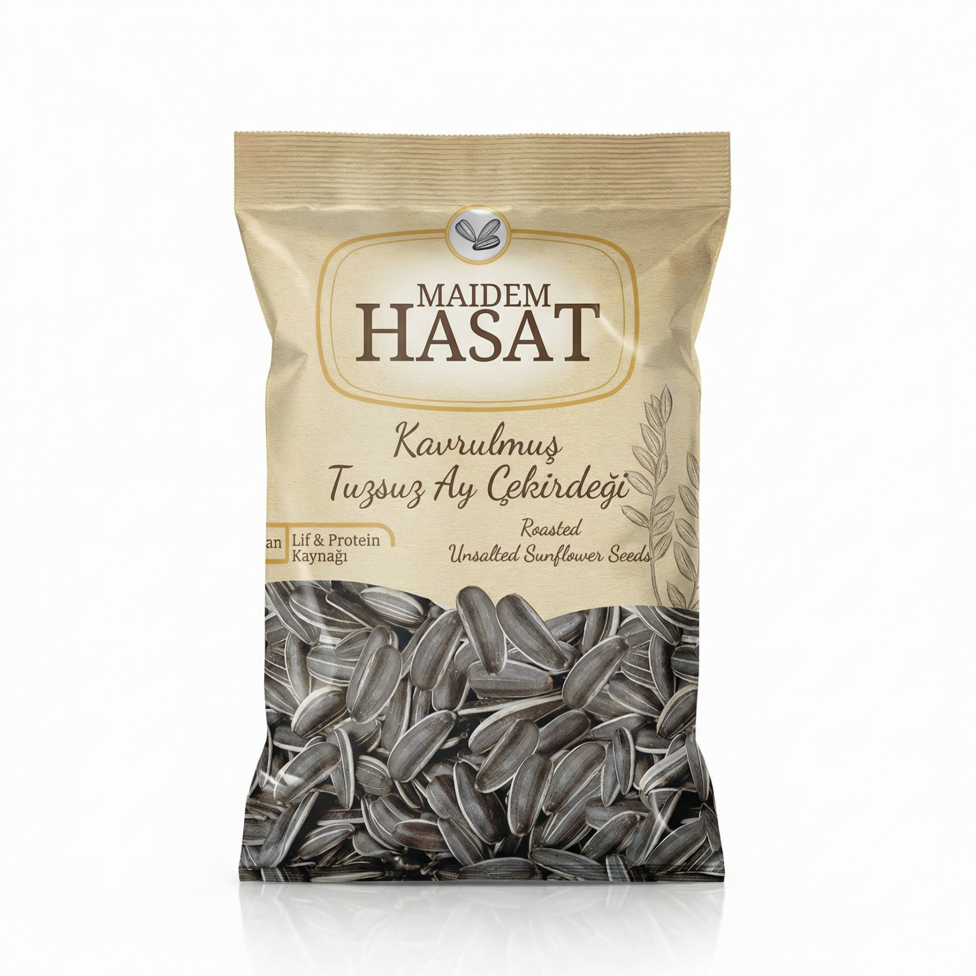 Maidem Hasat  Kavrulmuş Ayçekirdeği Tuzsuz 300 GR