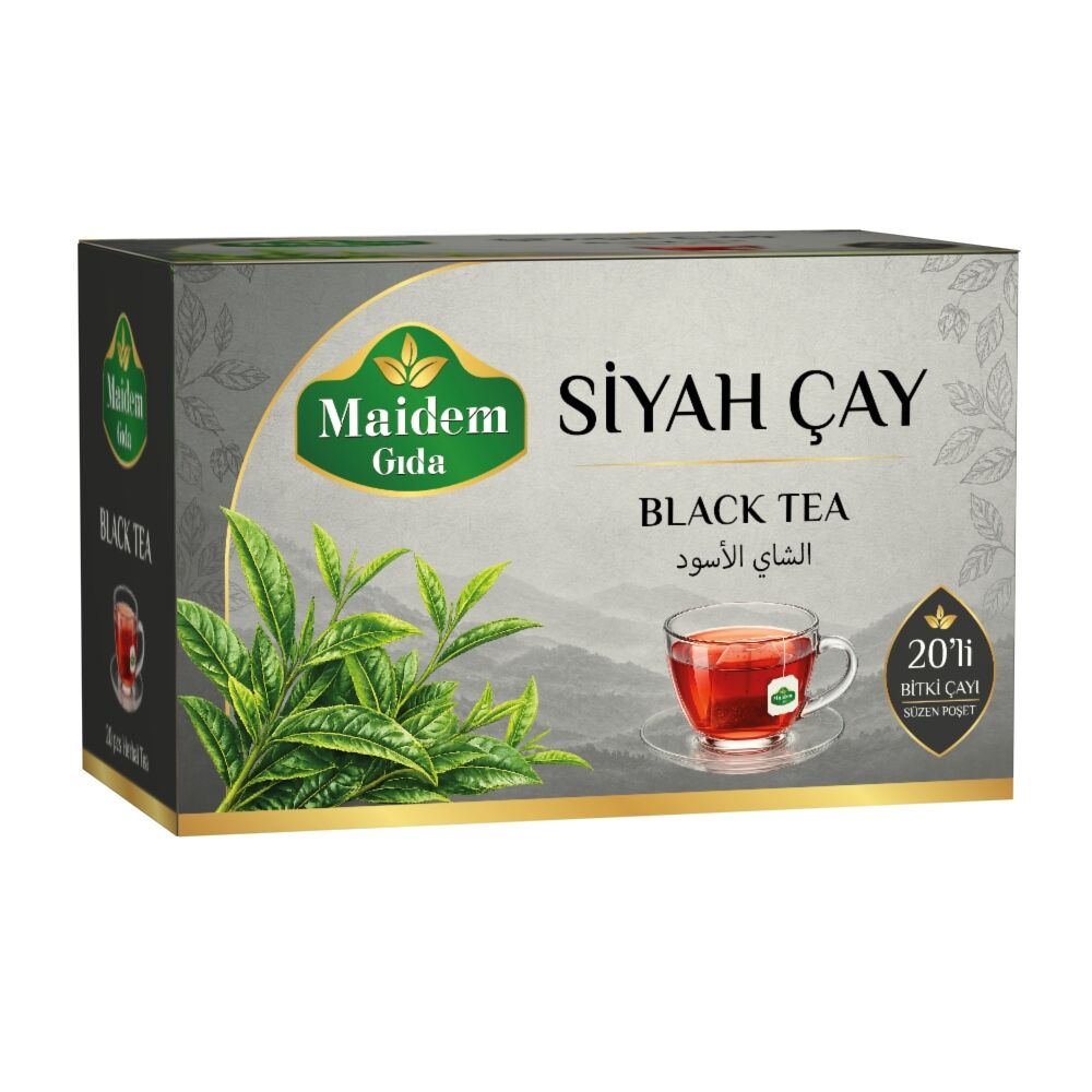 Maidem Hasat Siyah Çay 20 Li Kutu 40 GR