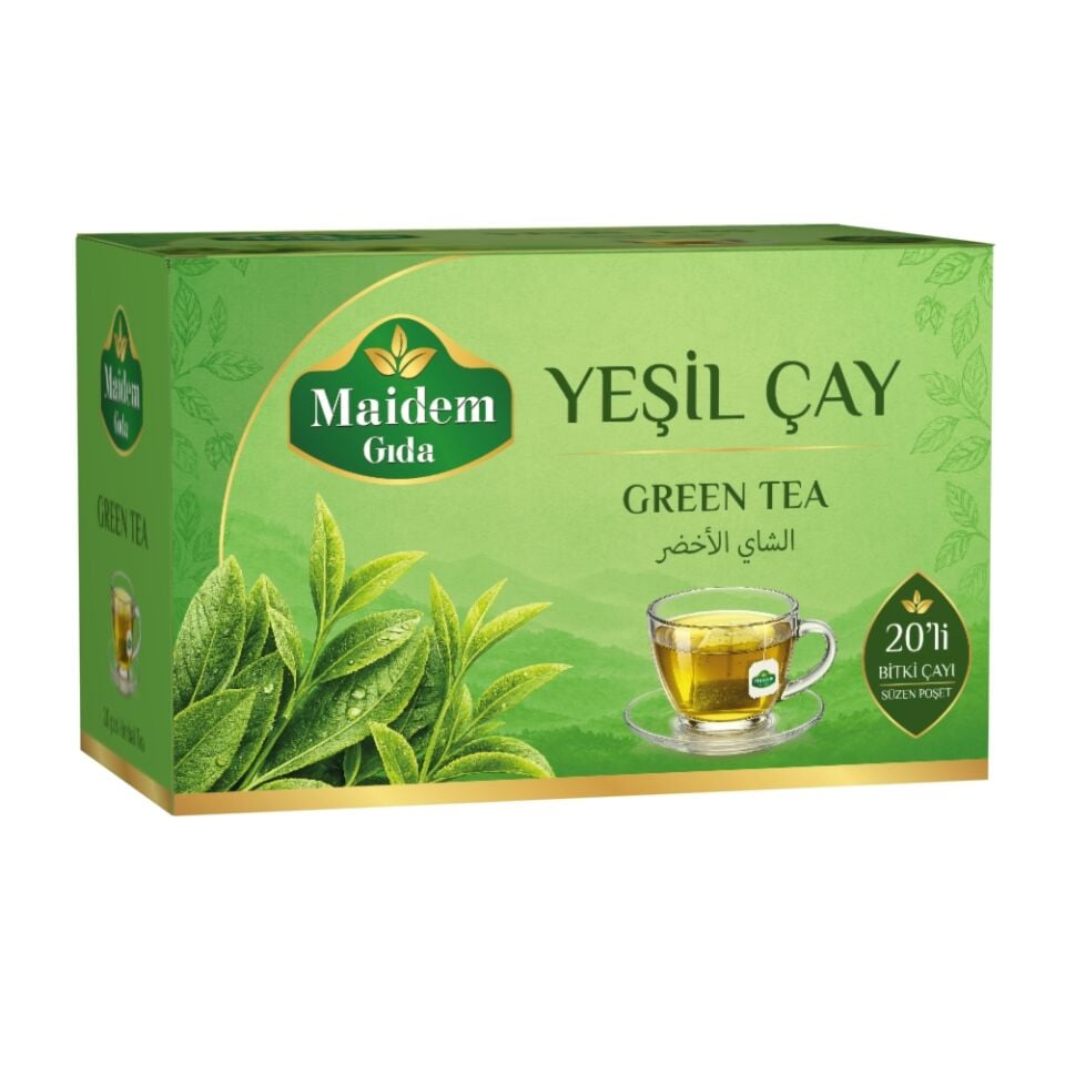 Maidem Hasat Yeşil Çay 20 Li Kutu 30 GR