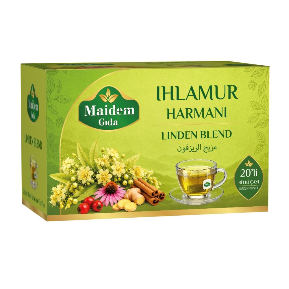 Maidem Hasat Ihlamur Harmanı 20 Li Kutu 30 GR