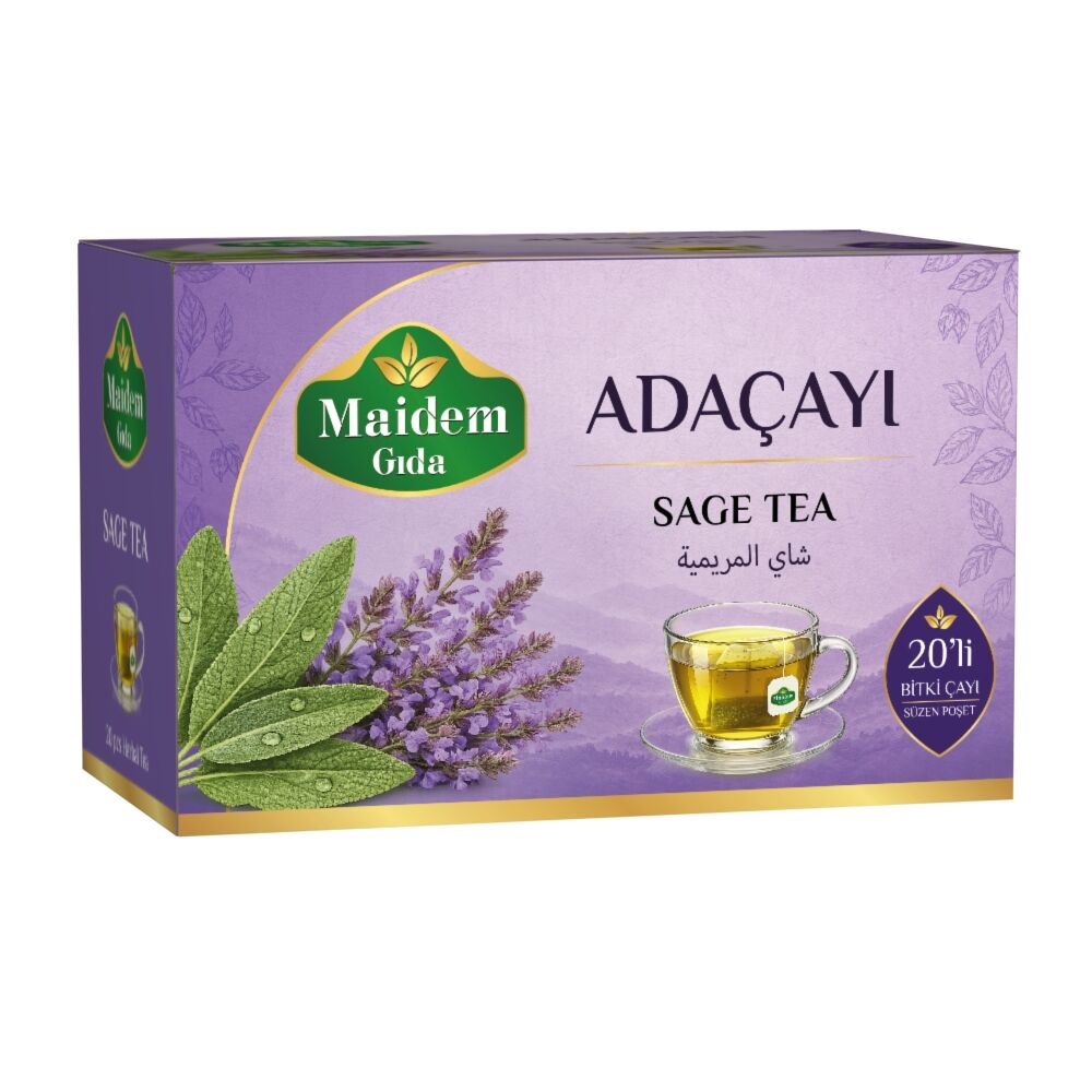 Maidem Hasat Adaçayı 20 Li Kutu 25 GR